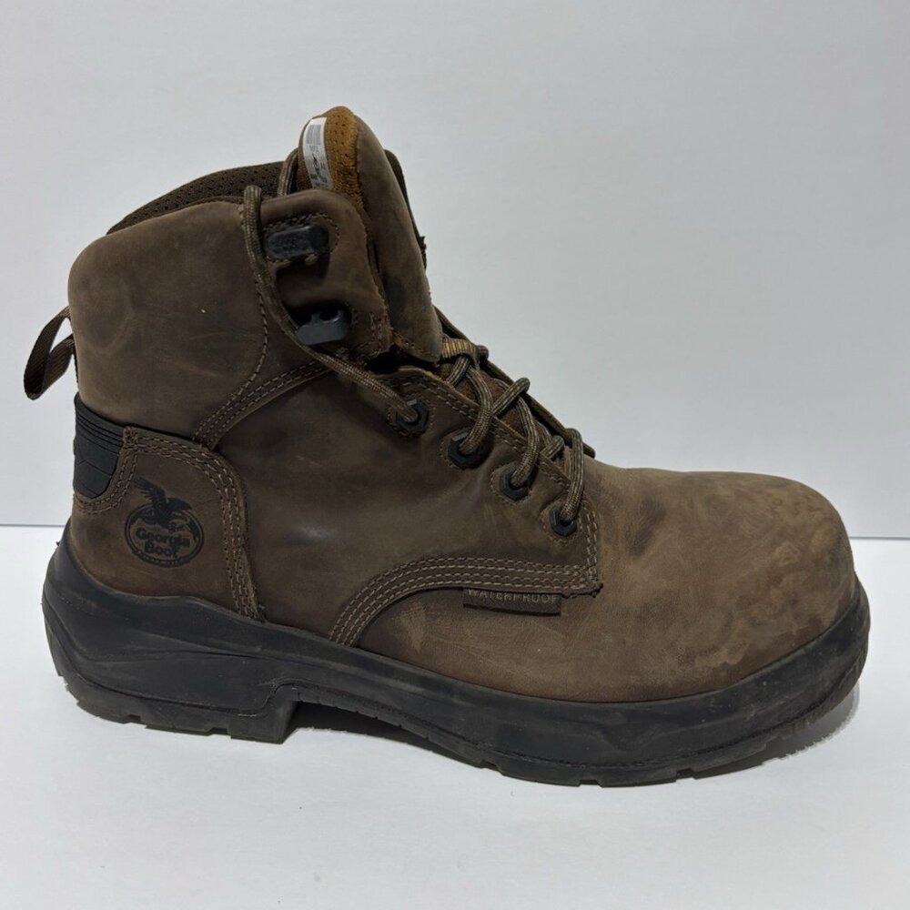 Georgia Boots Men’s FLXpoint Ultra Composite Toe Work Boots, Size 9 Wide